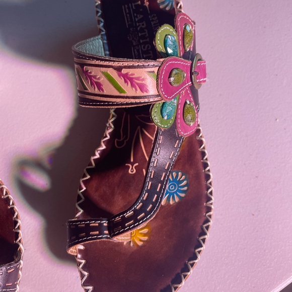 L’ Artiste by Spring Step in SZ Eu40/9 are NWOT sandals are beautiful - Picture 6 of 10